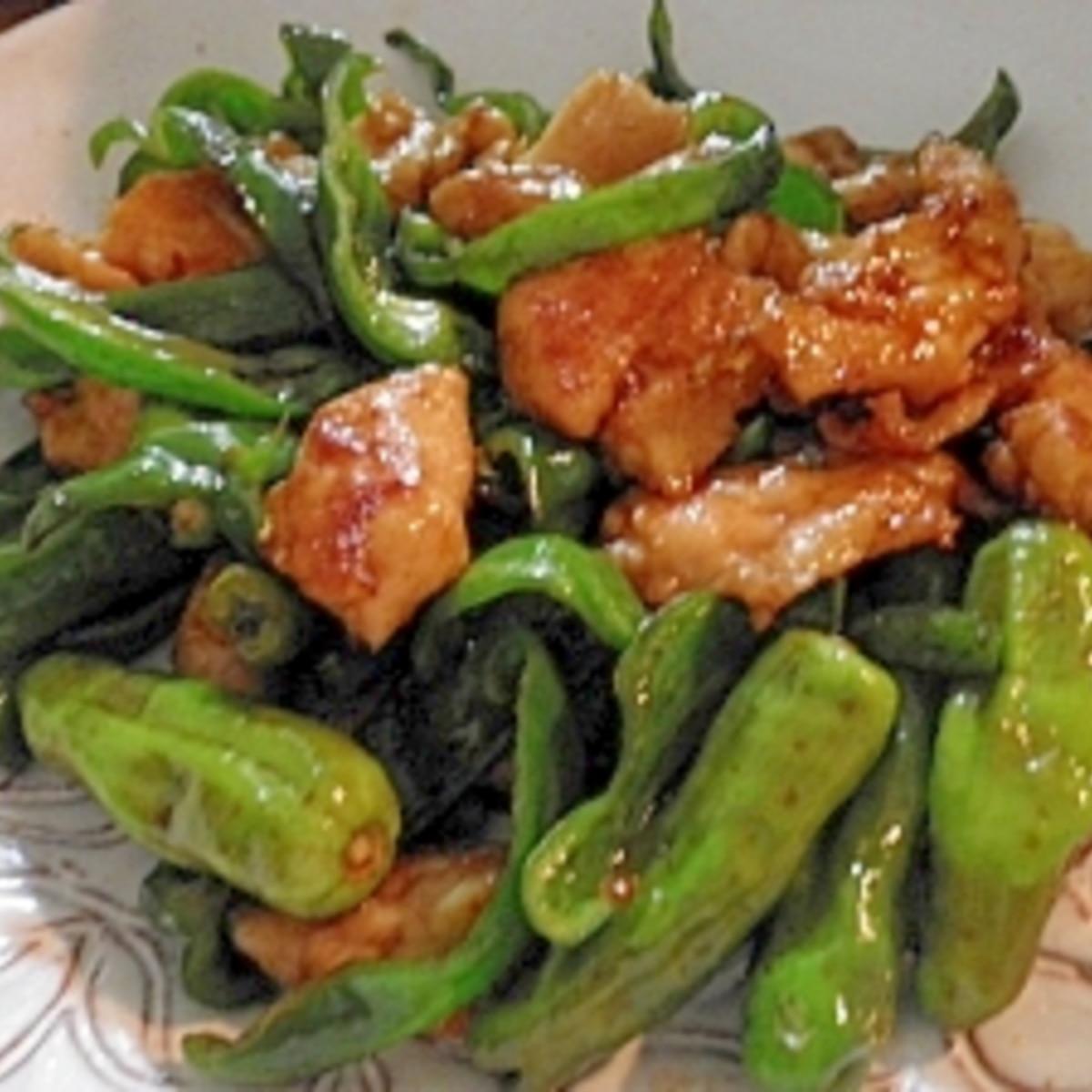 鶏むね肉とシシトウの照り炒め レシピ 作り方 By Himawario 楽天レシピ